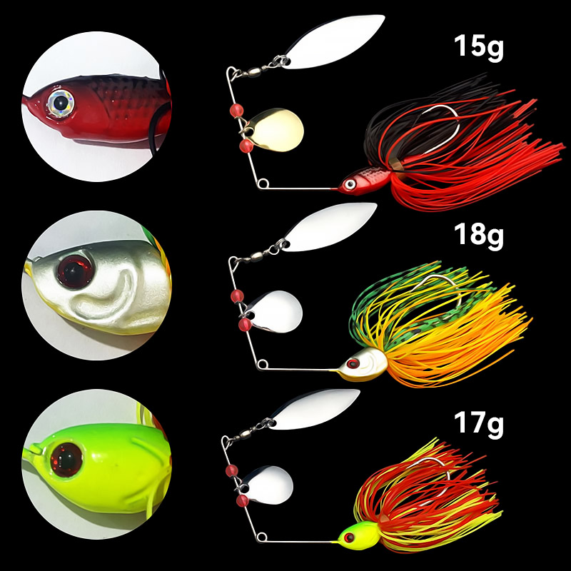 Bazooka 15g 18g Spinnerbait Fi - Fishing Lure Buzzbait บทวิจารณ์และราคา