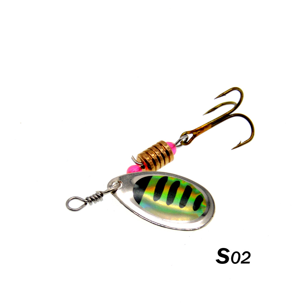 ตกปลา Lure Spinner หมุนช้อน 10 - Fishing Lure Spinner บทวิจารณ์และราคา