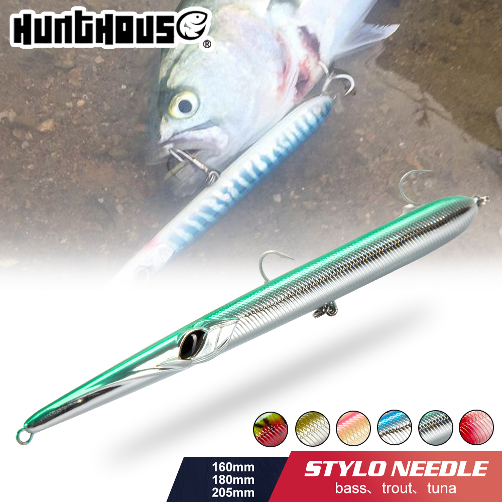 เหยื่อตกปลา Hunthouse แบบเข็ม  - Fishing Lure Swimbait บทวิจารณ์และราคา