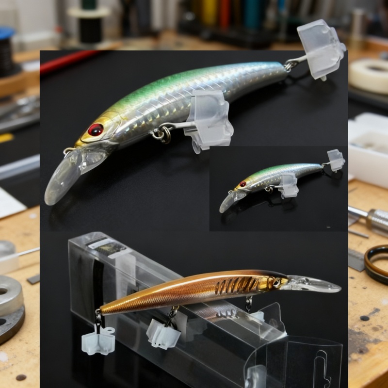 ตัวป้องกันตะขอเกี่ยวแบบเปิด 19 - Fishing Lure Making Kit บทวิจารณ์และราคา